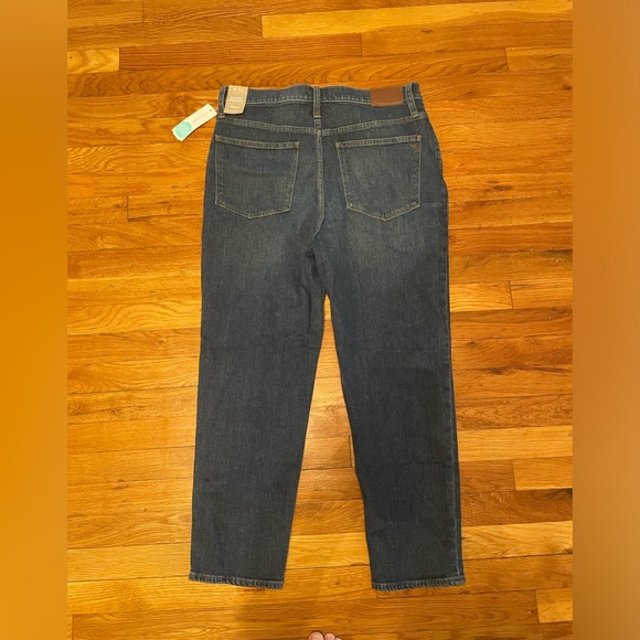 NWT Madewell Classic Straight Jeans - Picture 6 of 6